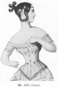 Korsett um 1835